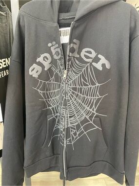 Sp5der hoodie unisex size large